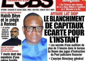 Découvrez les Unes des journaux sénégalais du vendredi 31 janvier 2025