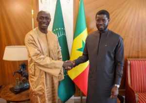 Khaby Lam reçu au palais (Photos)