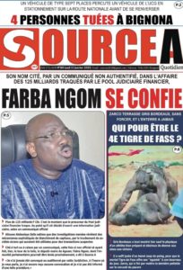 Découvrez les Unes des journaux Sénégalais du lundi 13 janvier 2025