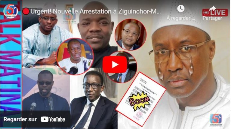 🔴Urgent! Nouvelle Arrestation à Ziguinchor-Mamour Diallo Recherché-Amadou Ba Va Perdre-Sonko Acte…