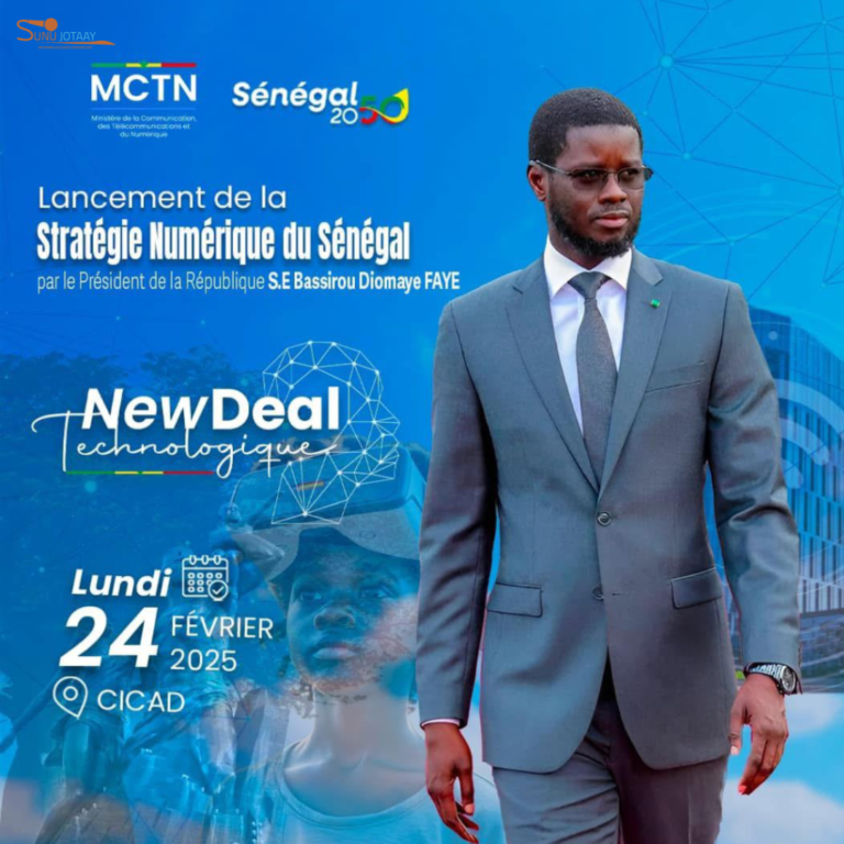 "New Deal Technologique" : un investissement de 1.105 milliards de FCFA pour accélérer la transformation numérique du Sénégal