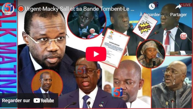 🛑Urgent-Macky Sall et sa Bande Tombent-Le Rapport Balance Encore-Farba Ngom Libre-DIC Sur…