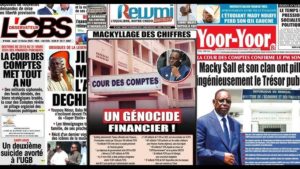 Découvrez les Unes des journaux sénégalais du jeudi 13 février 2025