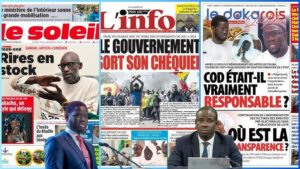 Découvrez les Unes des journaux sénégalais du samedi 1er février 2025