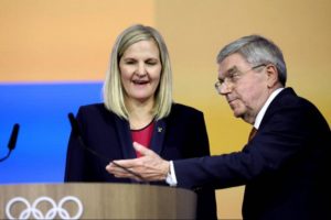 Kirsty Coventry élue présidente du CIO, première femme à occuper ce poste