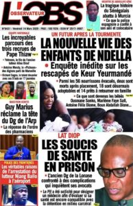 Découvrez les Unes des journaux sénégalais du vendredi 14 mars 2025