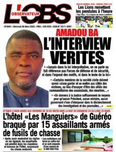 Découvrez les Unes des journaux sénégalais du mercredi 26 mars 2025