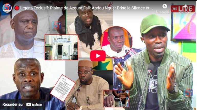 🔴Urgent/Exclusif: Plainte de Azoura Fall: Abdou Nguer Brise le Silence et Répond à ses Détracteurs…