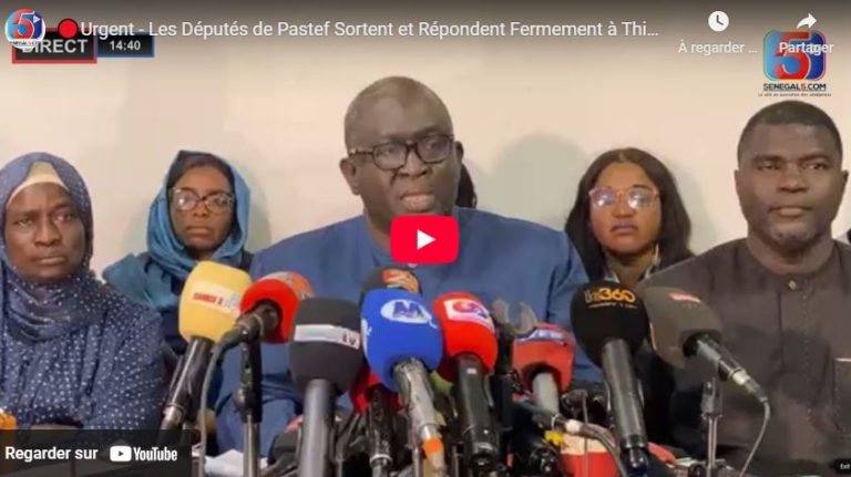 🔴Urgent - Les Députés de Pastef Sortent et Répondent Fermement à Thiat et Yen à Marre
