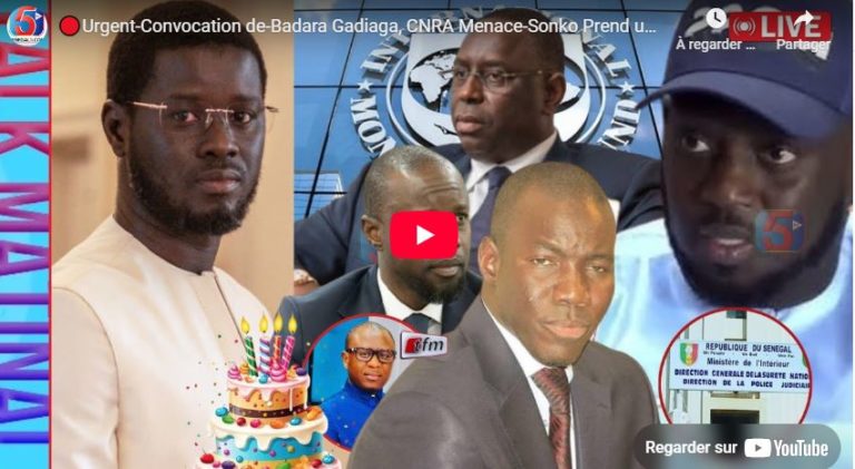 🔴Urgent-Convocation de-Badara Gadiaga, CNRA Menace-Sonko Prend une Décision-Aziz Ndiaye Risque Gro