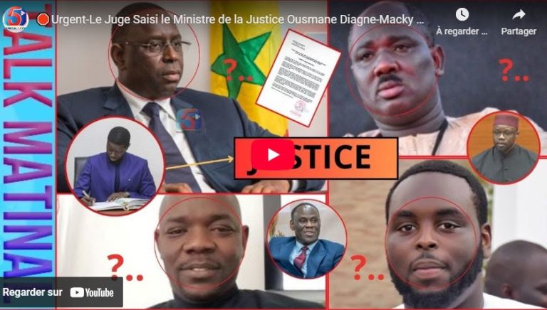 🛑Urgent-Le Juge Saisi le Ministre de la Justice Ousmane Diagne-Macky Sall Convoqué? Farba et Tahirou