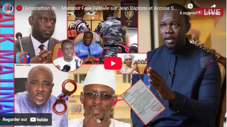🔴L’Arrestattion de...-Mansour Faye Défoule sur Jean Baptiste et Accuse Sonko-Libération Farba Exigée