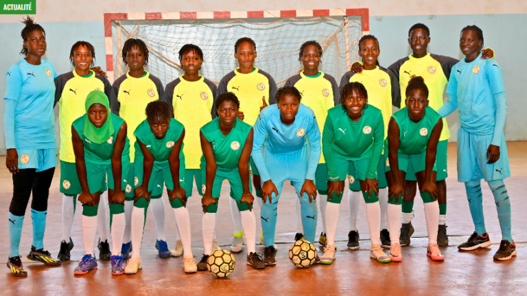 Les Lionnes du Futsal en pleine préparation de la CAN