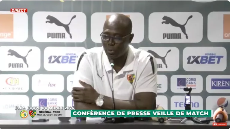 Nibombé Daré, sélectionneur du Togo : « Le contexte du football sénégalais demande que l’équipe soit première du groupe, mais pour gagner un match, il faut le mériter »