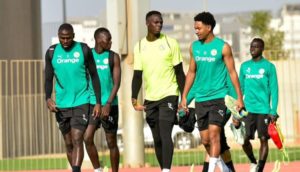 Équipe Nationale : Abdallah Sima, seul absent de l’entraînement collectif des Lions ce mardi