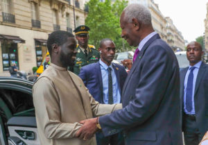 Rencontre entre Bassirou Diomaye Faye et Abdou Diouf
