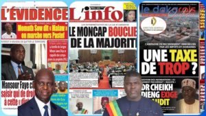 Découvrez les Unes des journaux sénégalais du samedi 15 mars 2025