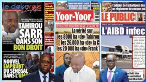 Découvrez les Unes des journaux sénégalais du mardi 04 mars 2025
