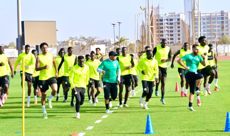 Match Soudan-Sénégal : Les Lions effectuent leur troisième séance au stade Abdoulaye Wade