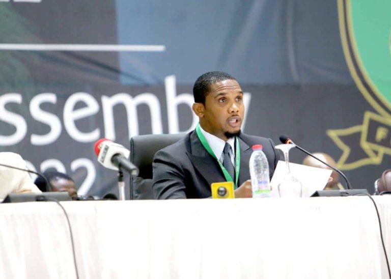 OFFICIEL : Samuel Eto’o élu par acclamation à la CAF !