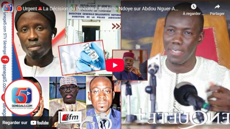🛑Urgent🚨La Décision du Procureur Ibrahima Ndoye sur Abdou Nguer-Ameth Ndoye Dément-Sonko Arrête Net