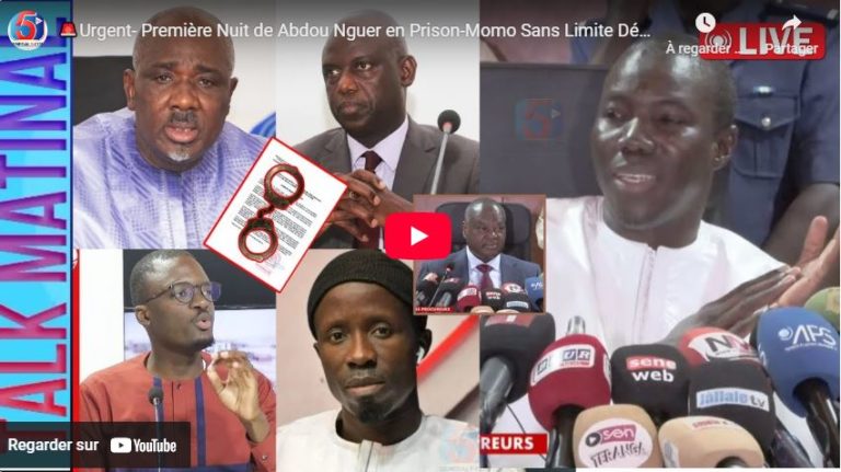 🚨Urgent- Première Nuit de Abdou Nguer en Prison-Momo Sans Limite Déféré-Sonko Prend une Décision…