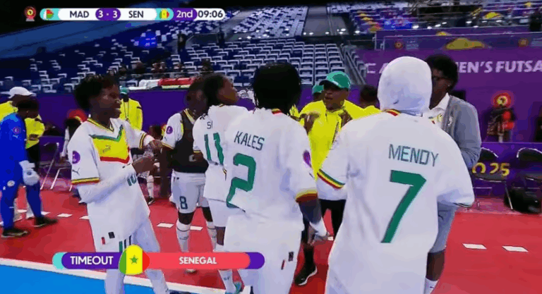 CAN Féminine Futsal – Les Lionnes accrochent le Madagascar pour leurs débuts (5-5) !