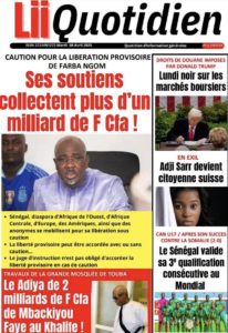 Découvrez les Unes des journaux sénégalais du mardi 08 avril 2025