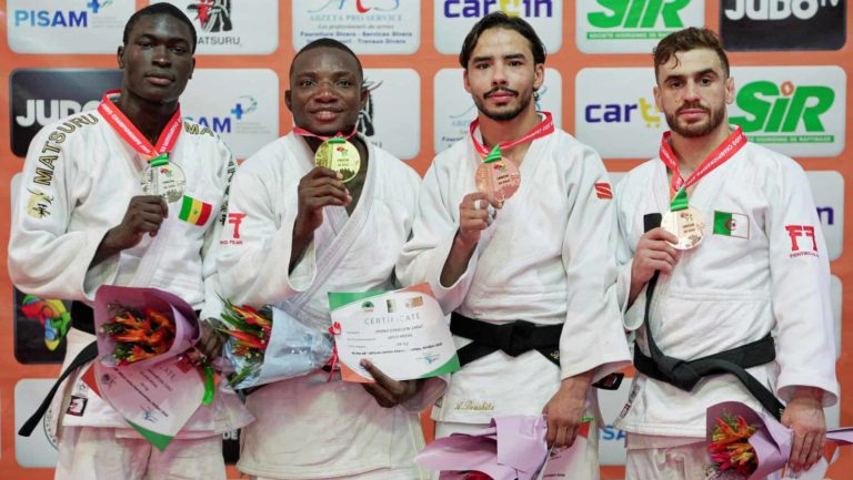 Judo – Championnats d’Afrique seniors – Le Sénégal brille en argent grâce à Mouhamedou Mboup !