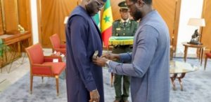 Le Chef de l'État honore des présidents d’institutions : El Malick Ndiaye élevé Grand Officier de l’Ordre national du Lion