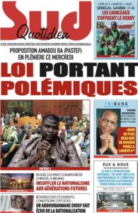 Découvrez les Unes des journaux sénégalais du mercredi 2 avril 2025