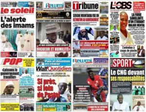 Découvrez les Unes des journaux sénégalais du mardi 1er avril 2025