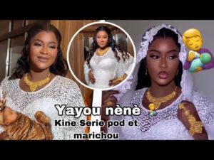 (Vidéo)- Carnet Rose : Kiné Pod et Marichou baptise son premier enfant