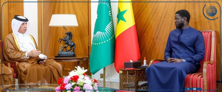 Diplomatie : le Secrétaire d’Etat qatari aux Affaires étrangères reçu par Bassirou Diomaye Faye
