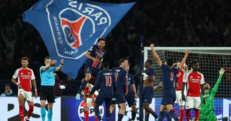 Le PSG dompte Arsenal et défiera l'Inter Milan en finale de Ligue des champions, la deuxième de son histoire