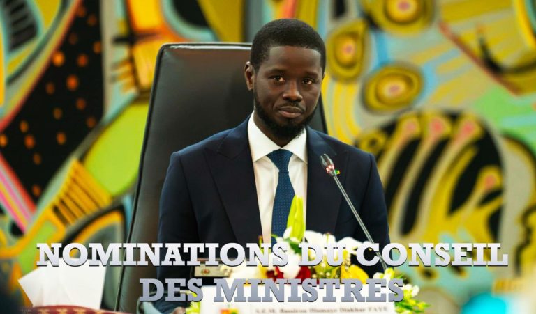 Les nominations du Conseil des ministres du 14 mai 2025