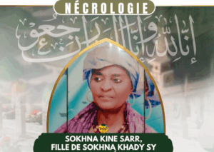 Tivaouane en deuil : Décès de Sokhna Kiné Sarr, petite-fille de Serigne Babacar Sy