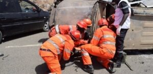 Accident au rond-point EMG: un mort et 37 blessés enregistrés