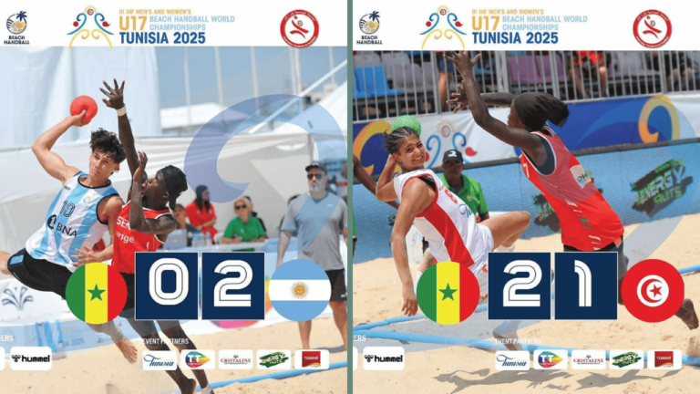 Mondial Beach Handball U17 : Les Lionceaux calent encore, victoire historique des Lioncelles