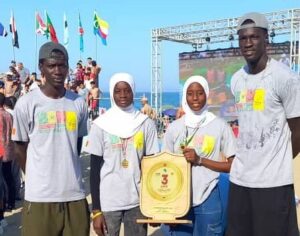 Beach-volley – Continental Cup U-21 (Filles) : Le Sénégal échoue en demi-finale et remporte le bronze
