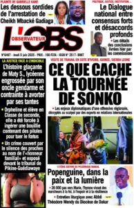 Découvrez les Unes des journaux sénégalais du jeudi 05 juin 2025
