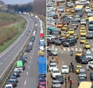 Tabaski 2025 : Enorme bouchon entre Keur Mbaye Fall et Rufisque à cause d’un accident sur l’autoroute