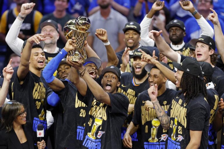 Oklahoma City domine Indiana au match 7 et décroche le premier titre de champion NBA de son histoire