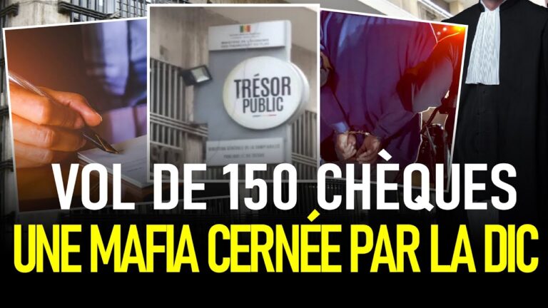 Vol de 150 chèques au Trésor : 7,8 milliards détournés, les confessions accablantes d’un transitaire écroué