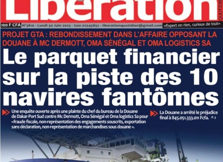 Découvrez les Unes des journaux sénégalais du lundi 30 juin 2025