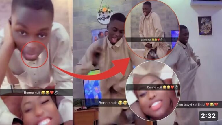 Danse improvisée de Ndiaye Lo pour Maya Kama : un moment de tendresse et d’humour en vidéo