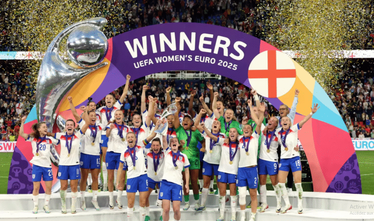 L'Angleterre conserve son titre de championne d'Europe