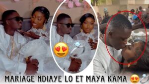 (Vidéo)- Admirez les images du mariage de Ndiaye Lo et Maya Kama