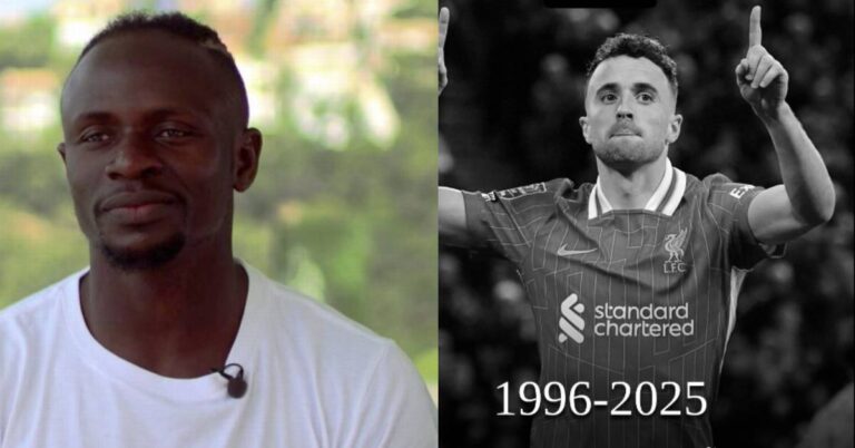 Mort de Diogo Jota : les tristes réactions de Sadio Mané, Ronaldo, Nuno Mendes...