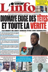 Découvrez les Unes des journaux sénégalais du jeudi 03 juillet 2025